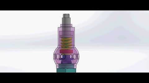 Safety valve in solidworks
