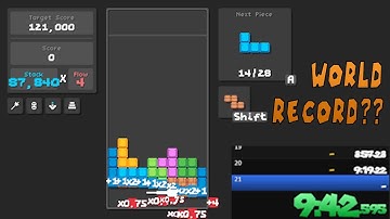 Former WR Stackflow Full Run in 9:42.616