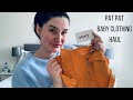 PAT PAT HAUL | 2021 BABY GIRL CLOTHES