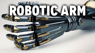 Amazing bionic arm controlled by thought and AI