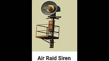 Air Raid Siren Sounds Effect 
