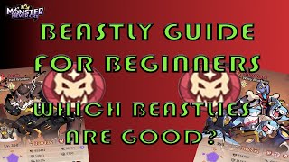 PROS And CONS Of Each Beastly Character - Factions Guide Part 1 | Monster Never Cry