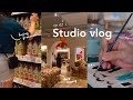 Studio vlog  waking up in the early morning to stay productive  studio vlog mandarin sub