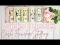 Side Hustle Cash Envelope Stuffing | How much YouTube paid me