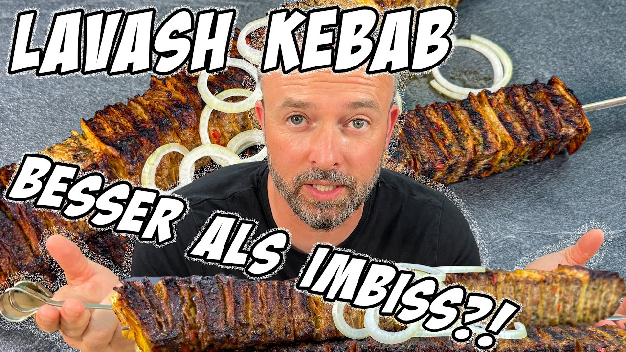 Lavash Kebab Rezept, das dich umhaut! | Streetfood einfach selber machen | @M&G BBQ