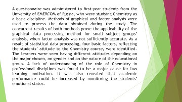 Using the Semantic Differential Method to Assess the Learning Motivation and Attitude of First Year