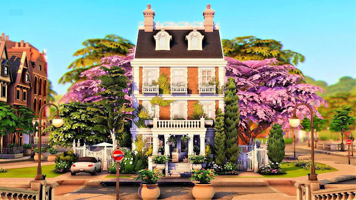 6 Bedroom Family Townhouse || The Sims 4 Speed Build