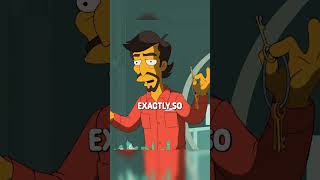 The hypnotist VS. the police 😂 The Simpsons #simpsons