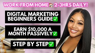 From BROKE to $10,000/Month Selling Digital Products! Digital Marketing Beginners Guide✅