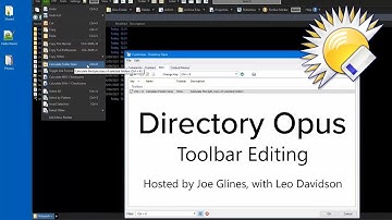 Directory Opus: Toolbar Editing