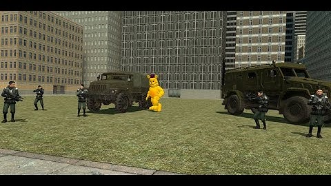 DO NOT LET FAST FREDBEAR GET A TOUCH OF A VEHICLE! GMOD