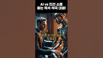 AI 작곡가 VS 인간 작곡가: 소름 돋는 즉석 작곡 대결! #작곡 #음악 #인공지능 #인간vsAI #작곡대결 #shorts #shortstech #dingdingteach