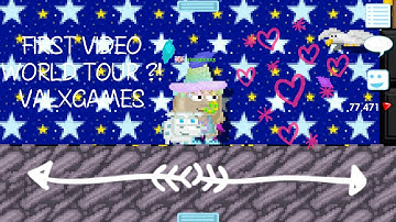 First video !! Growtopia Intro / My world tour