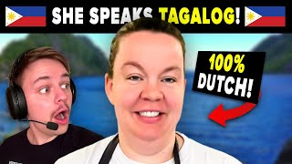 She's been speaking TAGALOG for over 20 YEARS!