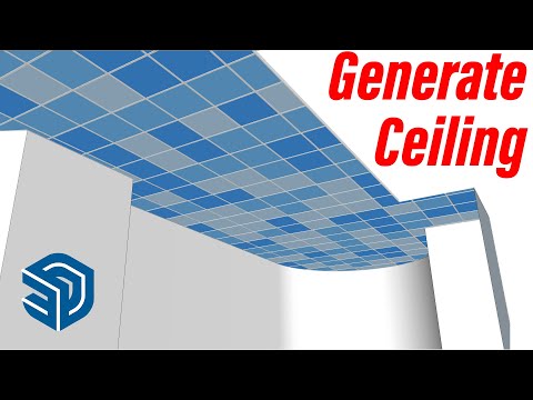 Plugin for Generating Ceiling in SketchUp