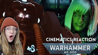 WARHAMMER 40K IS AMAZING! | REACTING TO WARHAMMER 40,000 CINEMATICS/TRAILERS