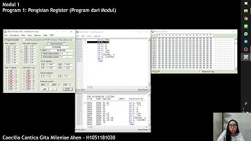 [1/6] Z80 Simulator IDE - Praktikum Modul 1 Program 1: Pengisian Register