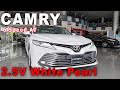 2021 Toyota Camry 2.5 V AT White Pearl Executive Sedan - [SoJooCars]