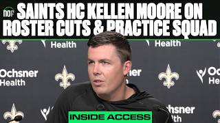 Saints HC Kellen Moore on trimming