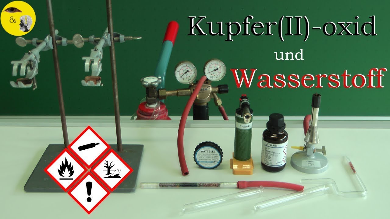 Kupferoxid und Wasserstoff