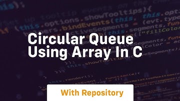 circular queue using array in c