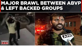 JNU Clash | ABVP Prez Umesh Chandra Explains | ABVP Vs Left Backed Fight | Top News | Mirror Now
