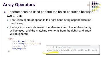 KTU cst463 web pgming|Module 3Part 5|PHP Arrays