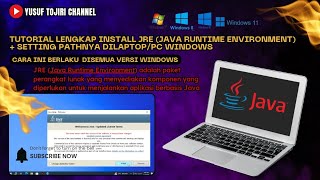 Tutorial Lengkap Install JRE (Java Runtime Environment) + Setting Pathnya Dilaptop/Pc Windows 