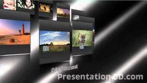 presentation 3d imagewall