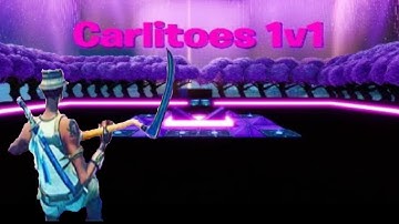 HOW TO MAKE CARLITOES 1v1 (TUTORIAL) *EASY*