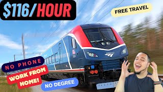 AMTRAK Work-From-Home Tips, Hustle Ideas & Income Insights (2024 Educational Series)