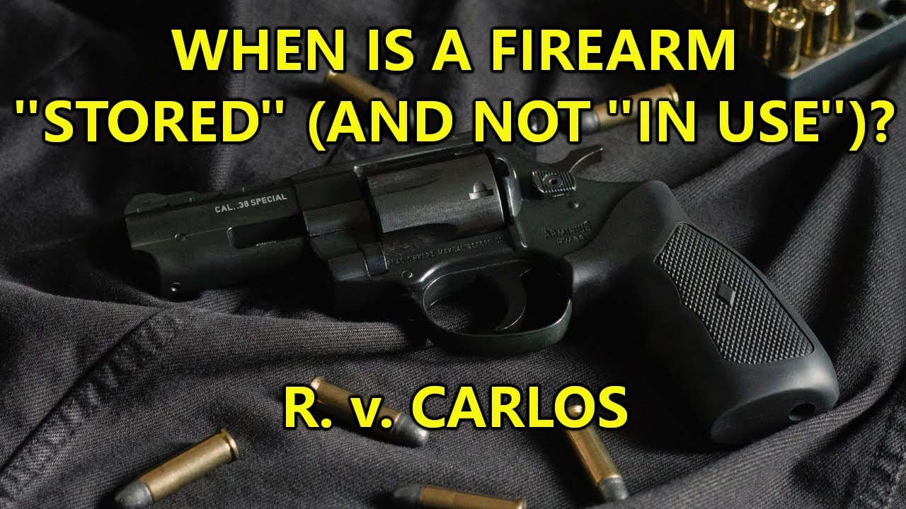Когда огнестрельное оружие считается «хранящимся» по канадскому законодательству? Дело «Р. против...