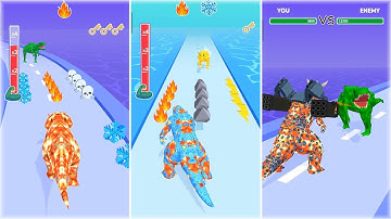 MAX LEVEL in Dino Evolution Run 3D (New Dinosaurs)