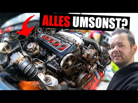 S4 engine assembled... but then THIS?! Audi BARN FIND