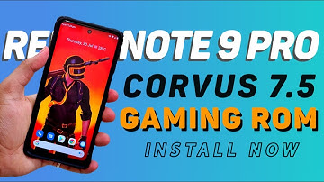 Redmi Note 9 Pro Corvus Gaming ROM | Corvus Android 10 Official ROM | Best Gaming ROM?