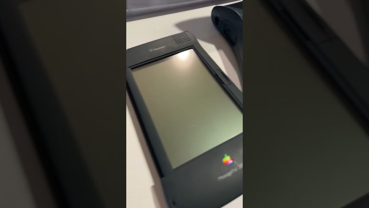 Steve Jobs killed the Newton when it was getting good! 