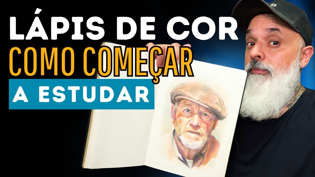 Lápis de cor! Como usar para retratos expressivos?