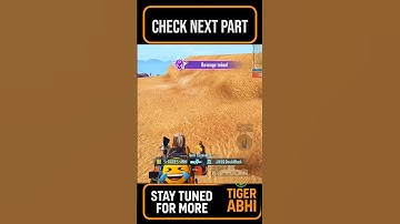 Revenge Mode ON 🔥 | 1v3 Clutch Part 3 | BGMI #bgmi #1v3clutch #tigerabhi