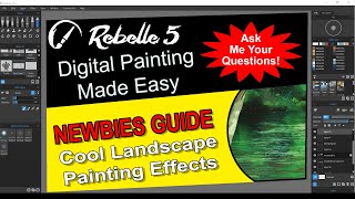Rebelle 5 Newbies Guide: How to Use Rebelle 5 for COOL Landscape Painting Effects