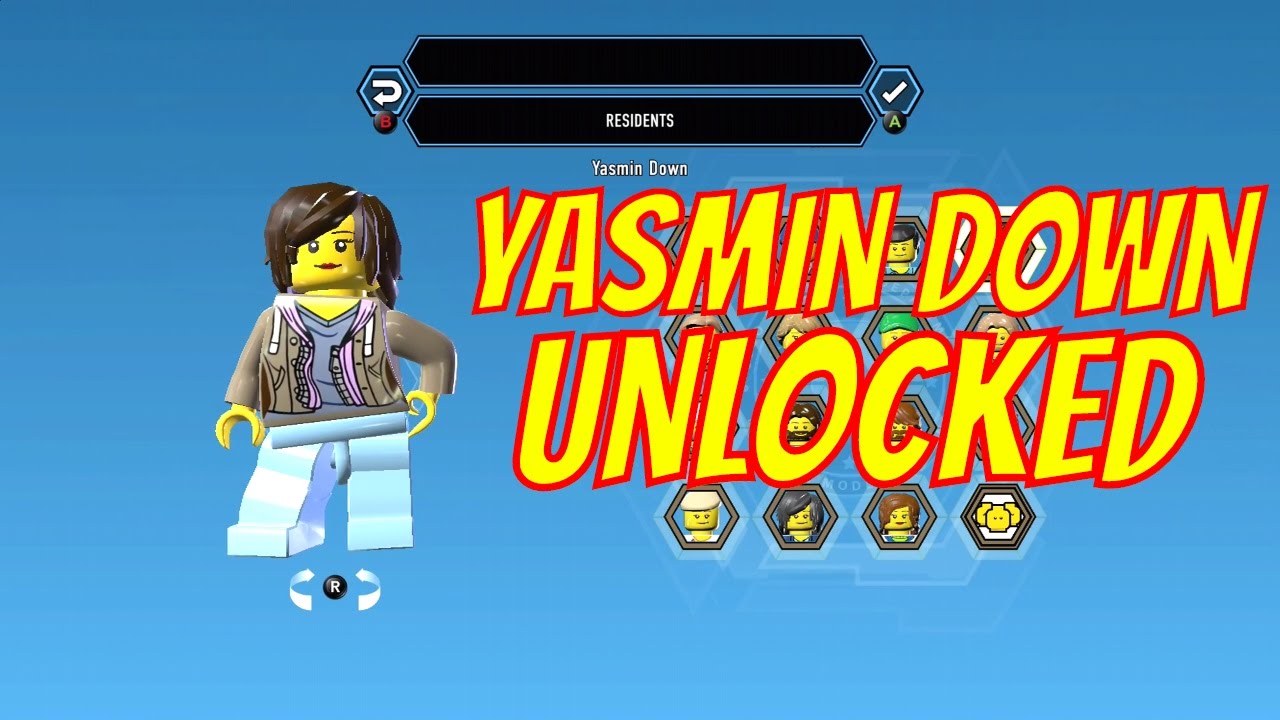 Lego City Undercover Remastered Yasmin Down Unlock Location And Free Roam Gameplay Youtube