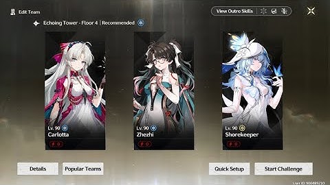 Carlotta Zhezhi Shorekeeper Rotation | Wuthering Waves