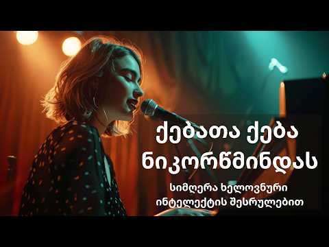 ქებათა ქება ნიკორწმინდას - სიმღერა ხელოვნური ინტელექტის შესრულებით #georgiansongs  #ახალისიმღერა
