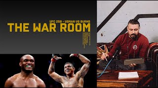 KAMARU USMAN VS GILBERT BURNS UFC 258 - THE WAR ROOM, DAN HARDY BREAKDOWN EP. 99