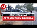 Envían policías estatales a Aguililla, Michoacán