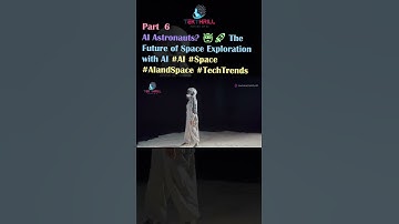 AI Astronauts? 🤖🚀 The Future of Space Exploration with AI #AI #Space #AIandSpace #TechTrends Part 6