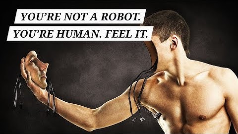 You’re Not a Robot. You’re a Human. Stop apologizing for being human. Feel it. Heal it. Then rise.