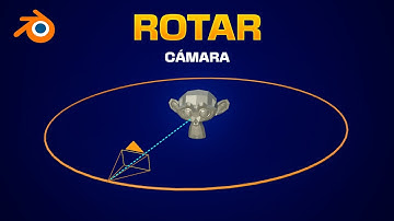 🎥 ROTAR CÁMARA alrededor de objeto en Blender