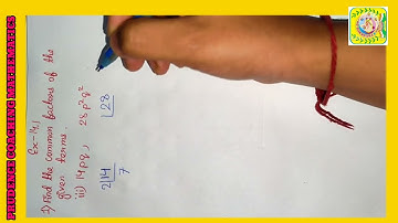 Find the common factor of the given terms 14pq and 28p²q² #Factorisation #ncert_maths_8 #class_8th