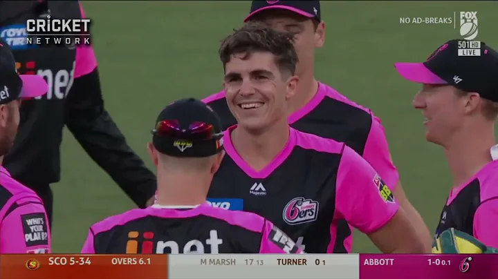 Sean Abbott Sydney Sixers Highlights