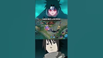 SASUKE UCHIHA x SUYOU SKIN🔥 #MLBBShinobi #MLBBxNARUTO #NarutoCreatorParty